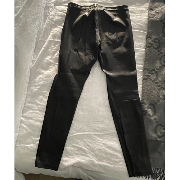 BOD & CHRISTENSEN Leather Pants in Black - Picture 2 of 3
